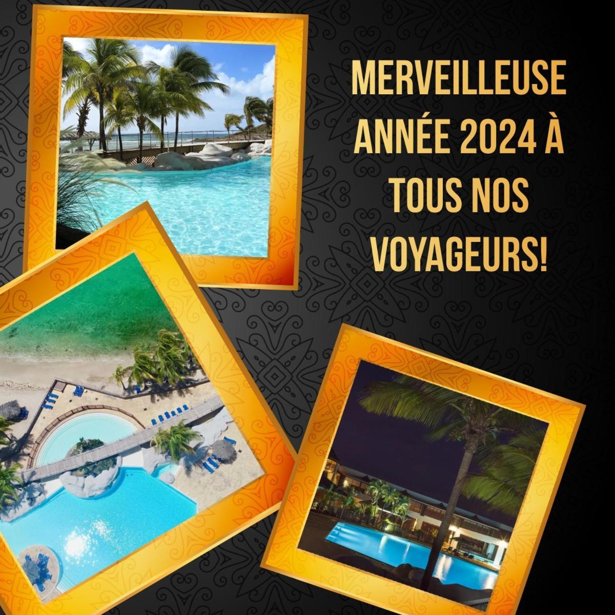 Tres Bel Appartement Avec Vue Mer, Acces Direct A La Plage Et Piscine Surveillee Saint-Francois  Εξωτερικό φωτογραφία